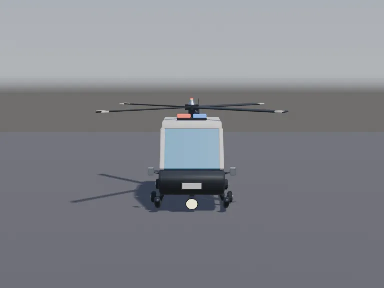 Police Helicopter, view 3