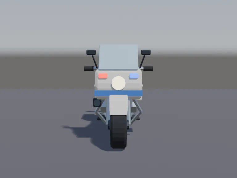 Police Motorcycle, view 4