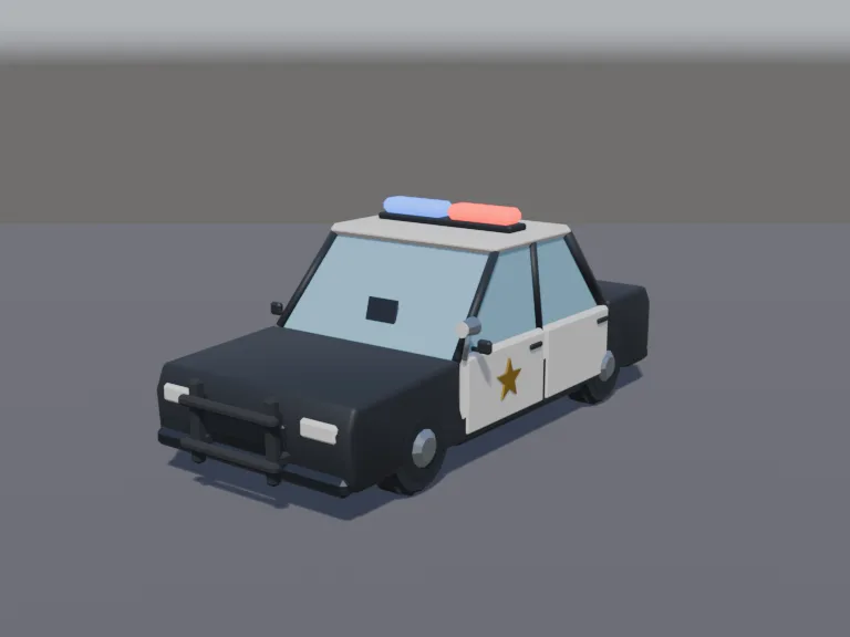 Police Patrol Car, view 2
