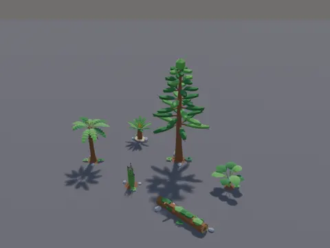 Prehistoric Plants Set