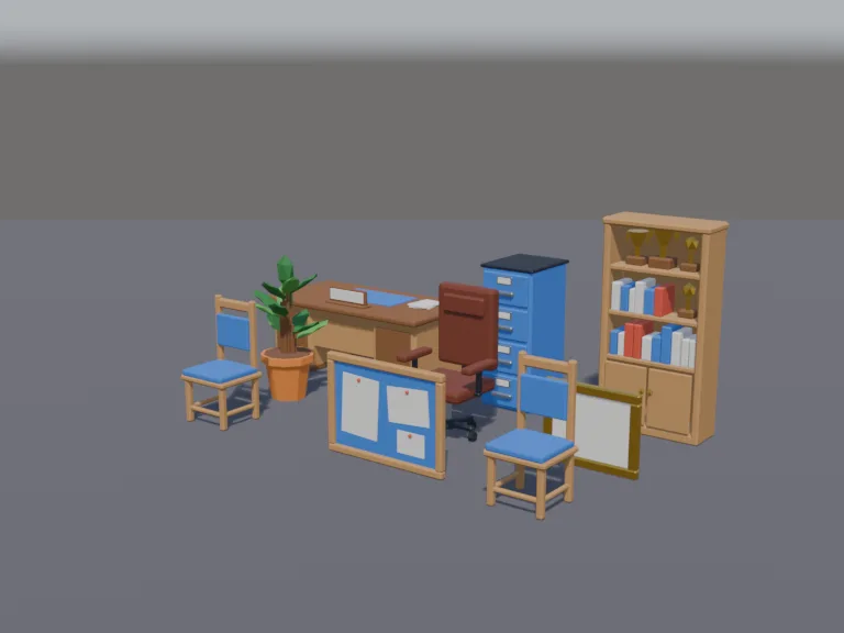Principals Office Set, view 2