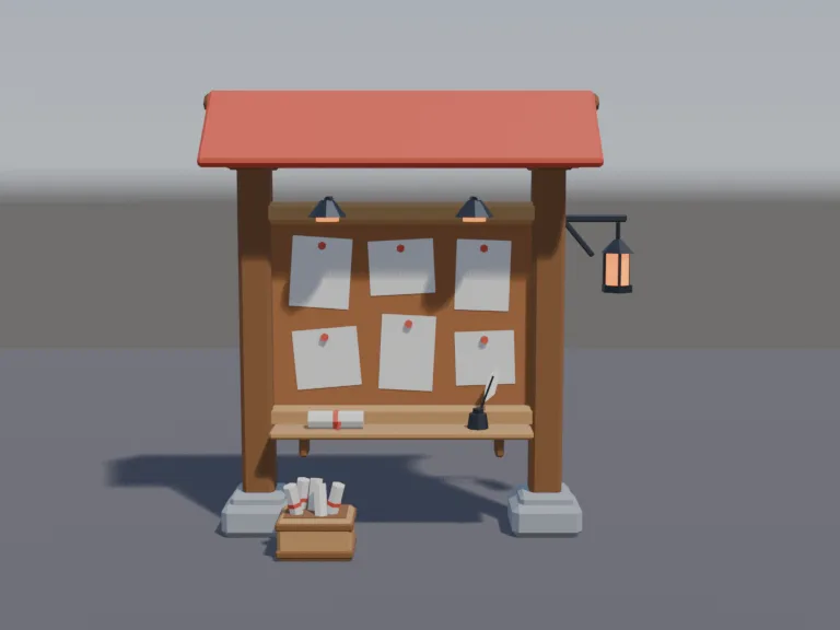 Quest Notice Board, view 4