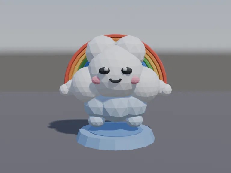 Rainbow Cloud Pet, view 4