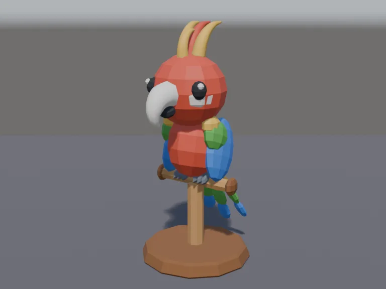 Rainbow Parrot Pet, view 2