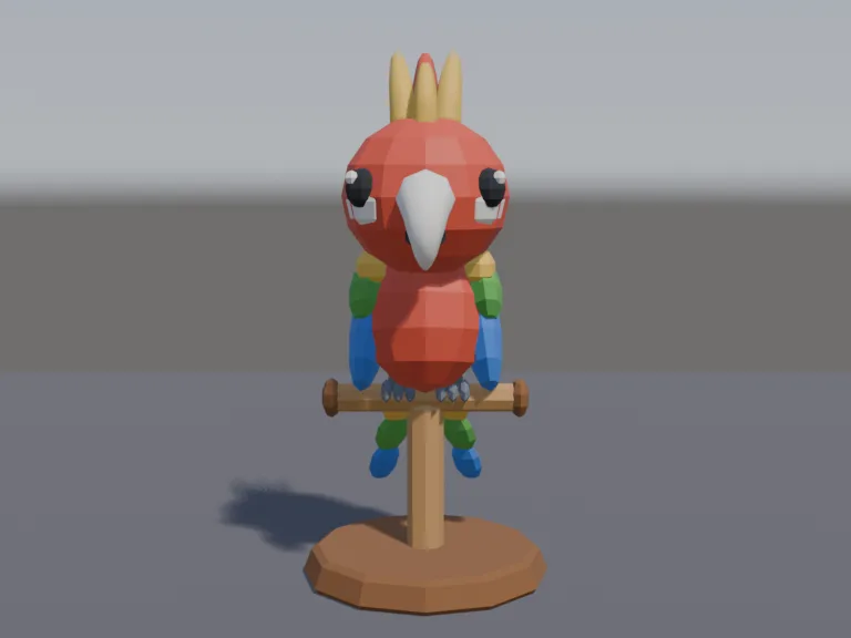 Rainbow Parrot Pet, view 4