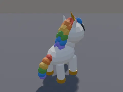 Rainbow Unicorn Pet