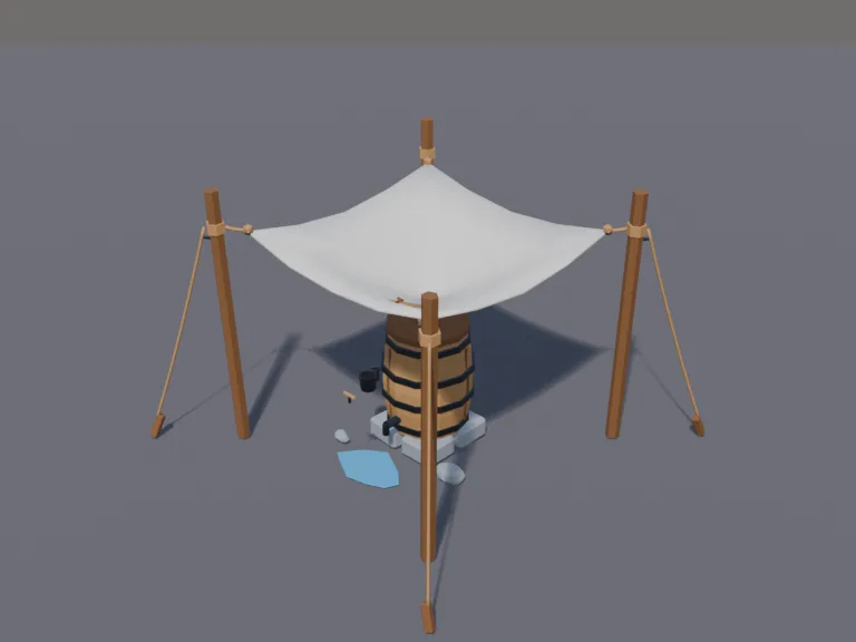 Rainwater Collector, view 3