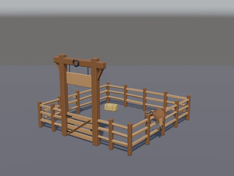 Ranch Gate Corral, view 2