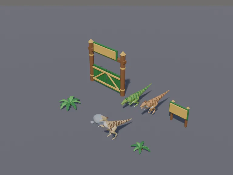 Raptor Park Set, view 3