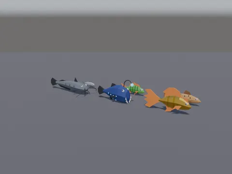 Rarity Fish Set