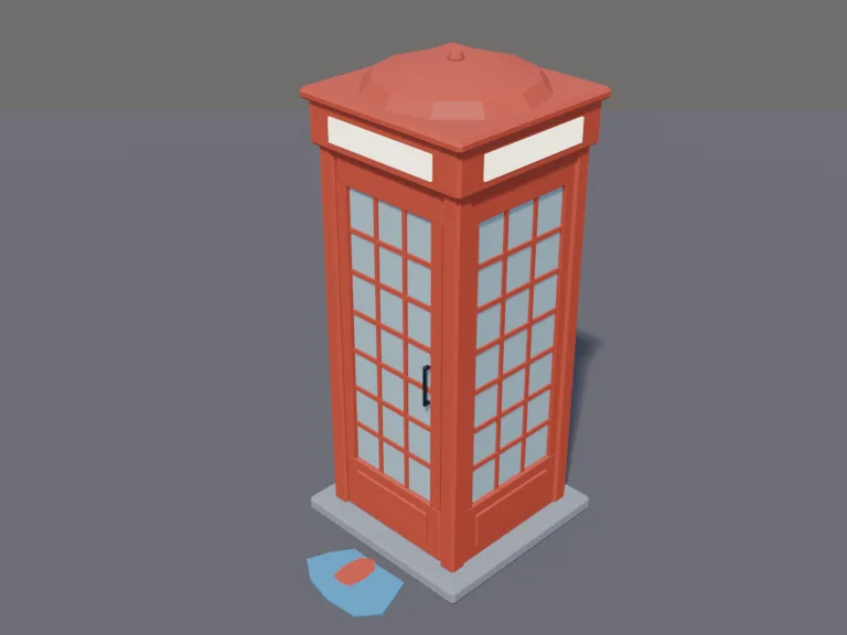 Red Phone Booth, view 3