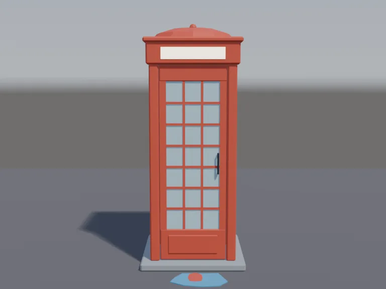 Red Phone Booth, view 4