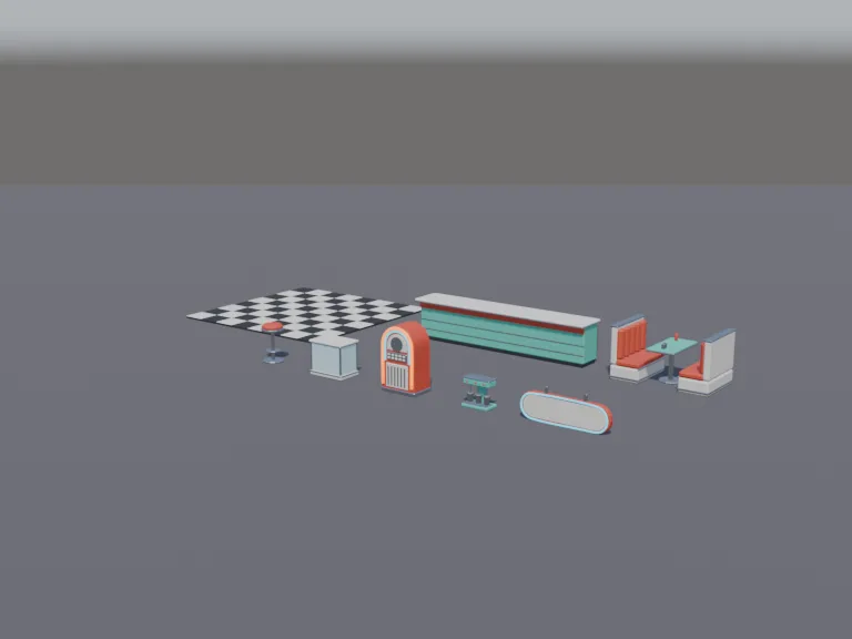 Retro Diner Kit, view 2