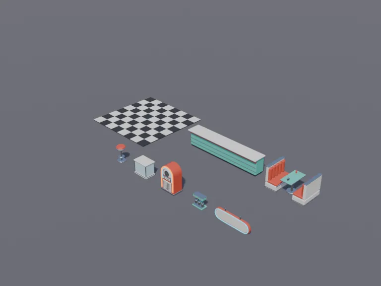Retro Diner Kit, view 3