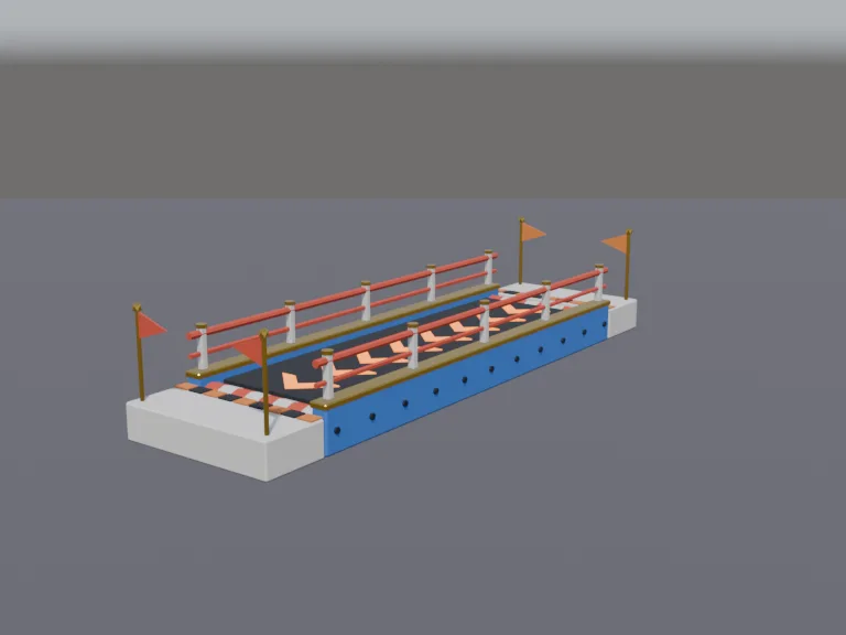 Reverse Treadmill Obstacle, view 2