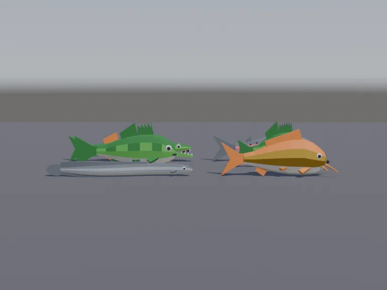 River Fish Set, view 4