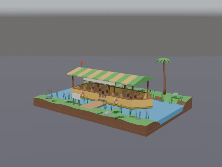 River Safari Boat, view 2