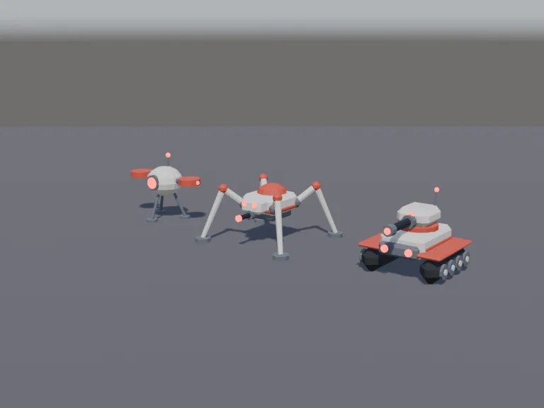 Robot Drone Trio, view 2