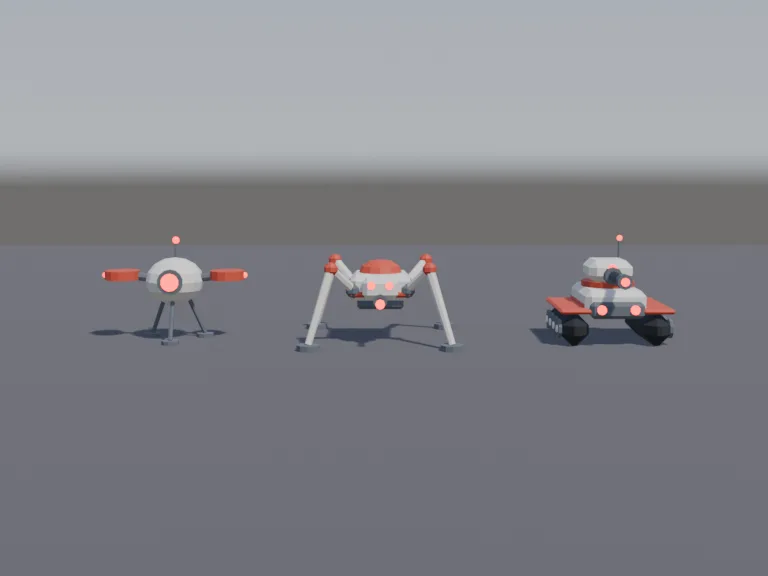 Robot Drone Trio, view 4