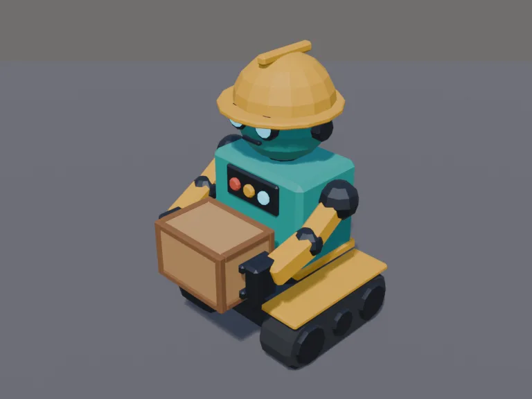 Robot Worker, view 3