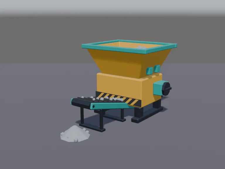 Rock Crusher Machine, view 2