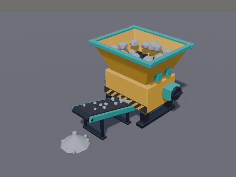 Rock Crusher Machine, view 3