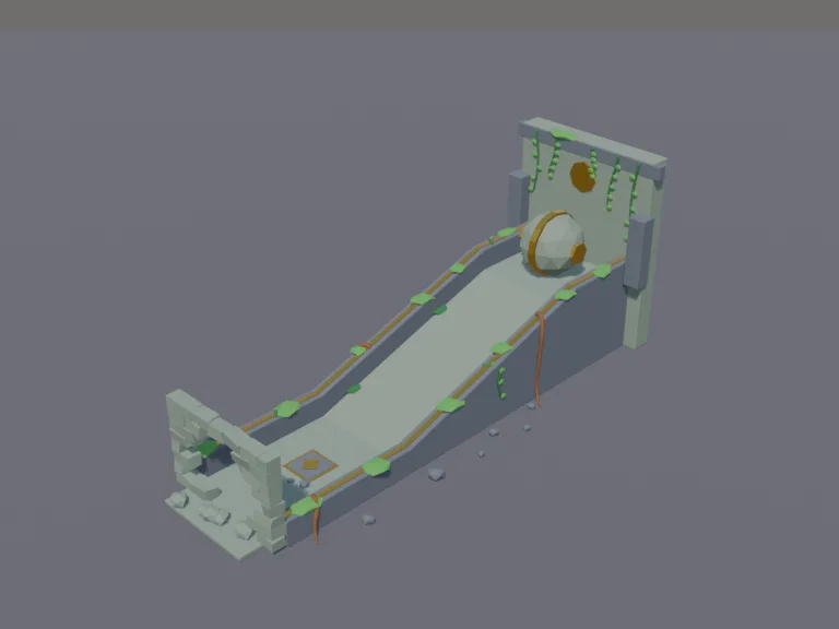 Rolling Boulder Trap, view 3