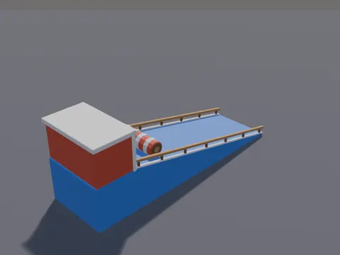 Rolling Log Ramp