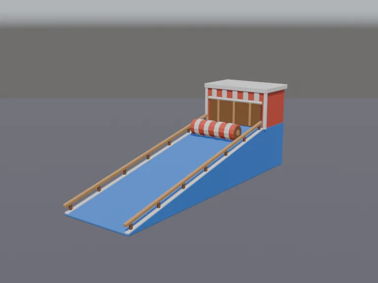 Rolling Log Ramp, view 2
