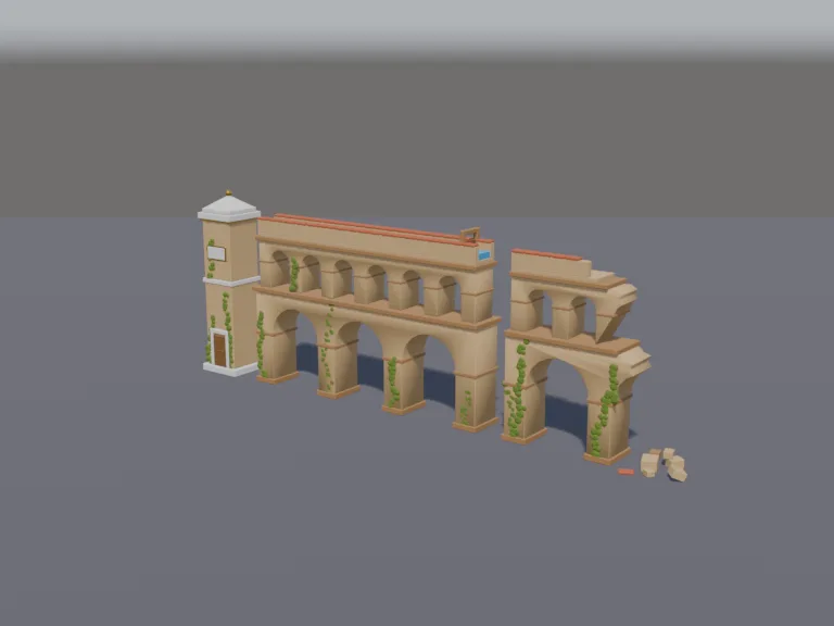 Roman Aqueduct Set, view 2
