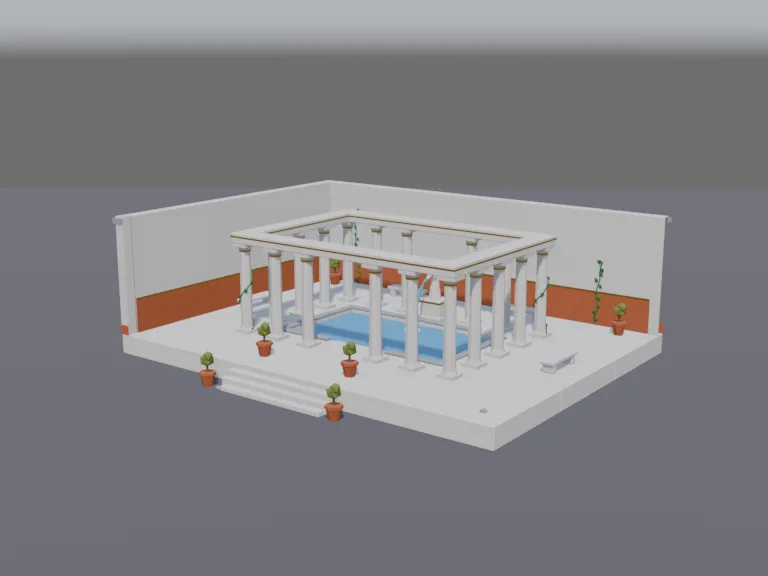 Roman Bathhouse, view 2