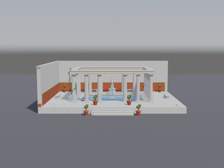 Roman Bathhouse, view 3