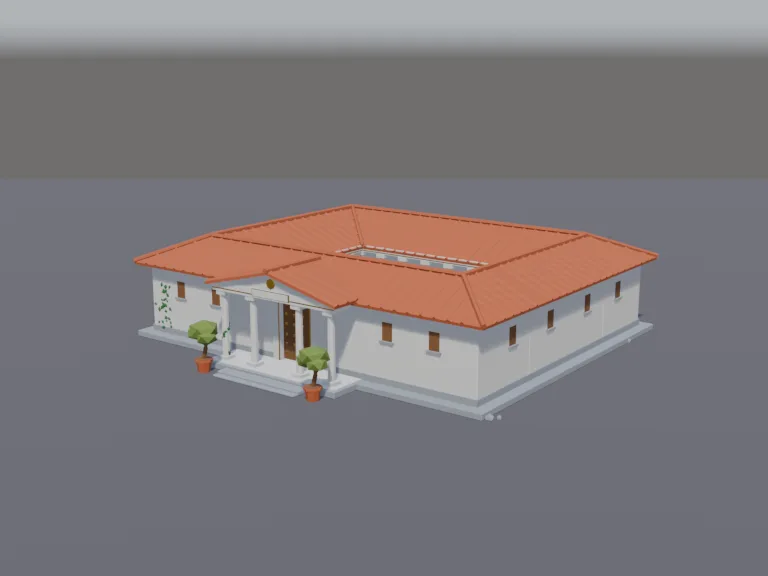 Roman Courtyard Villa, view 2
