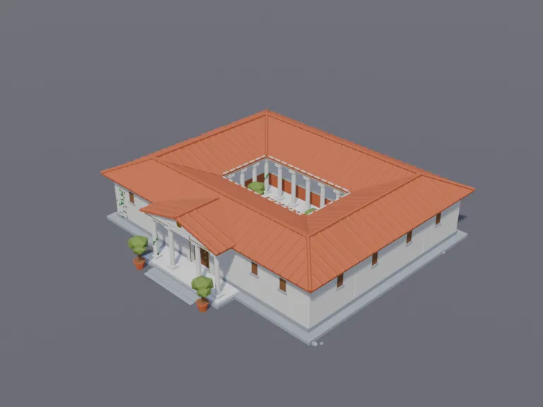 Roman Courtyard Villa, view 3