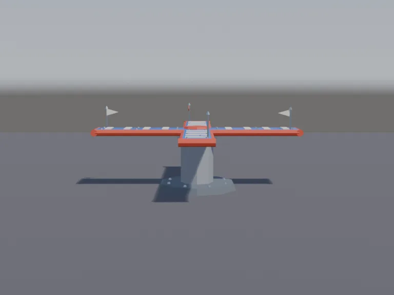 Rotating Cross Platform, view 4