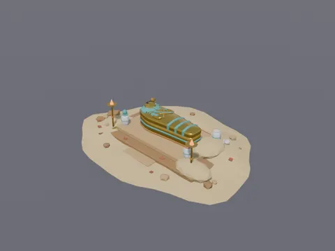 Royal Desert Sarcophagus