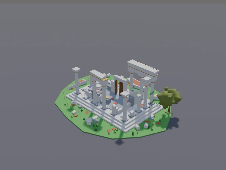 Ruined Marble Temple, view 4