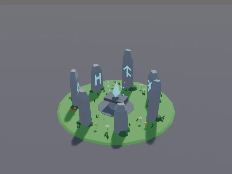 Rune Stone Circle, view 4