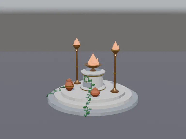 Sacred Marble Altar, view 2