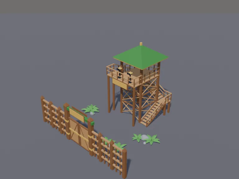 Safari Viewing Tower, view 3