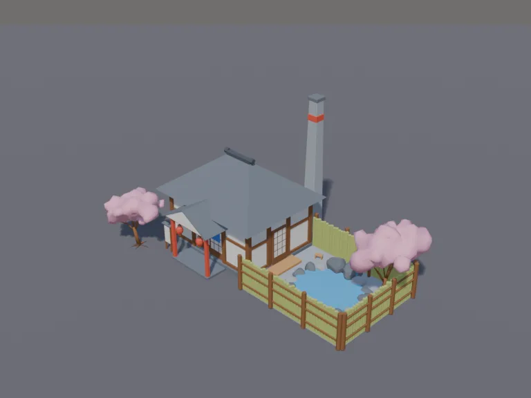 Sakura Public Bathhouse, view 3