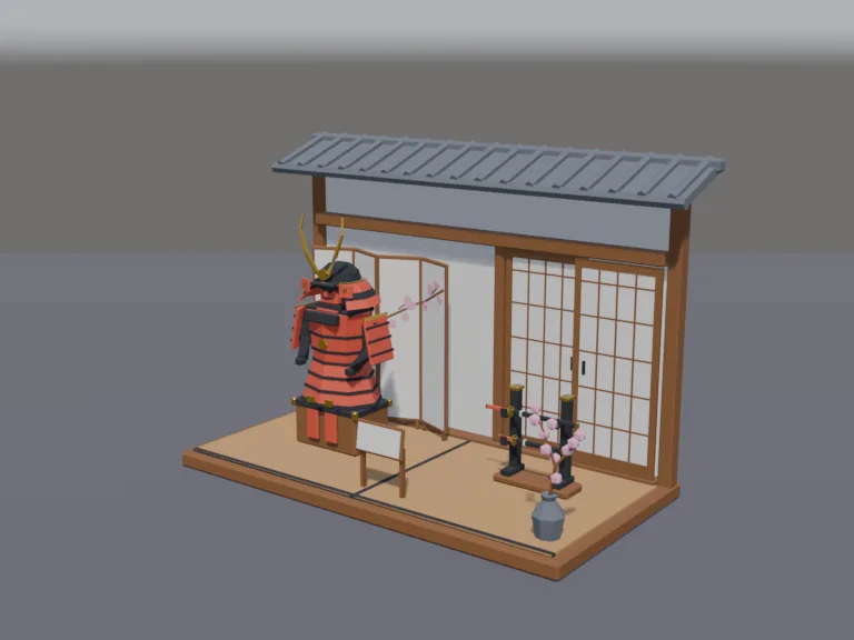 Samurai Armour Display, view 2