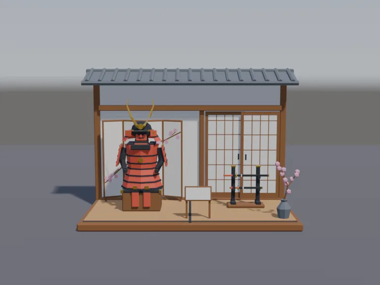 Samurai Armour Display, view 3