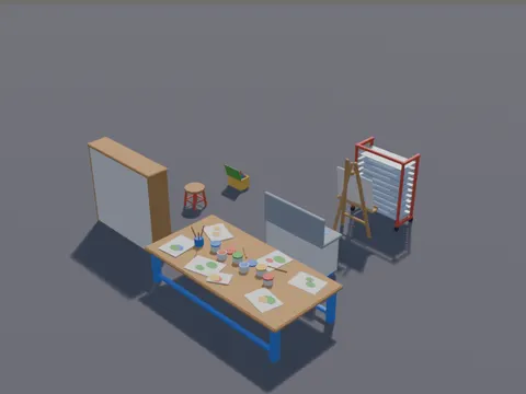 School Art Room Set