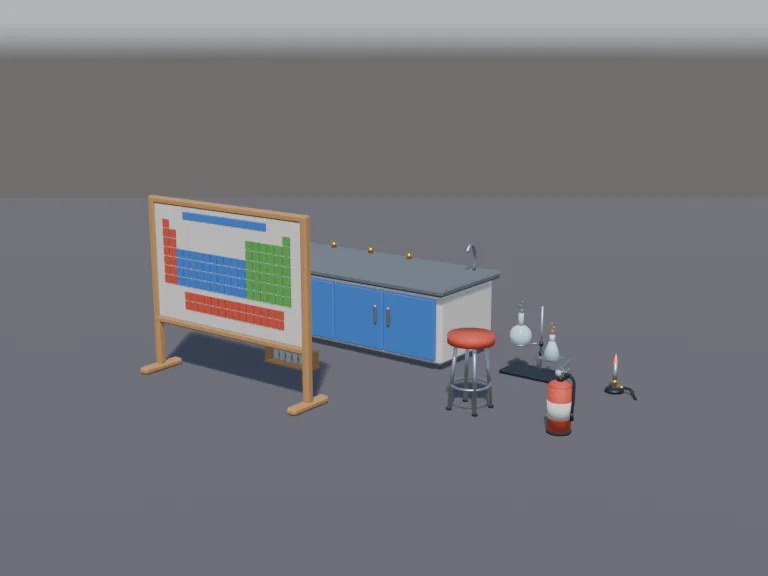 School Chemistry Lab Set, view 2