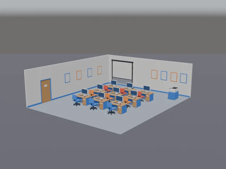 School Computer Lab, view 2