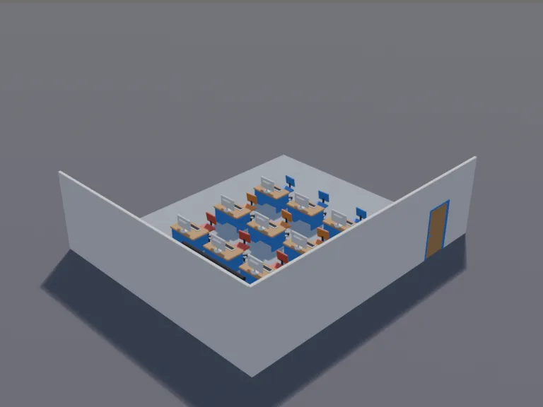 School Computer Lab, view 4