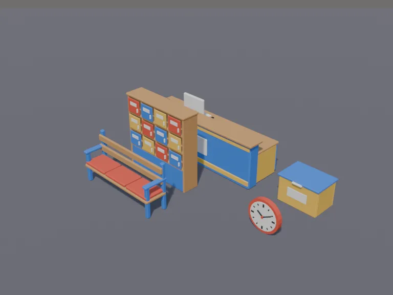 School Front Office Set, view 3