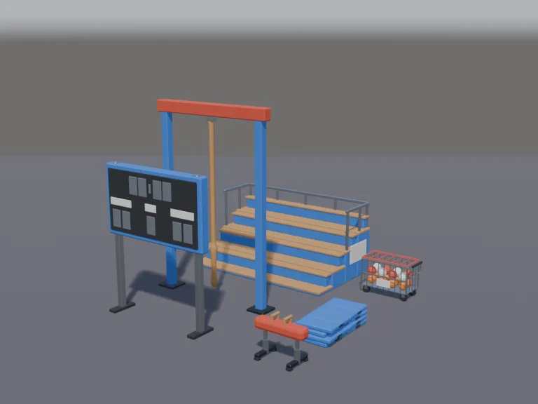 School Gym Set, view 2