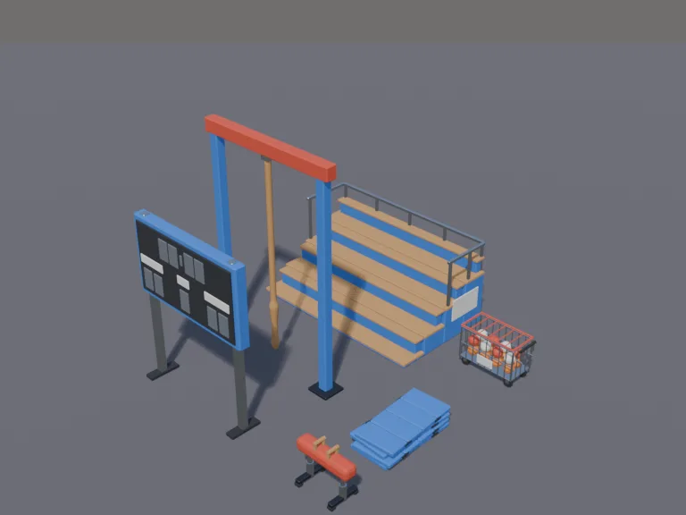 School Gym Set, view 3